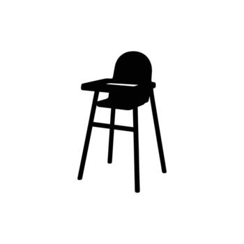Baby equipment (high chair and baby cot)